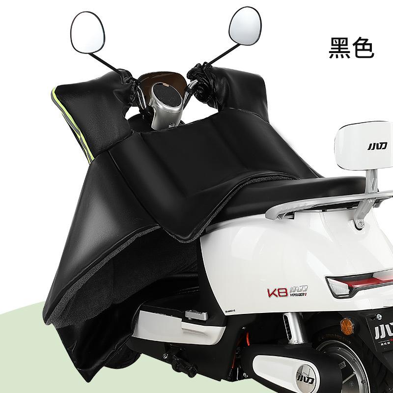 

Зимний ПУ Электрический Мотоцикл Ветровое Стекло Кожа Плюш Толстый Водонепроницаемый Теплоизоляция Электрический Аккумулятор Ветровое Стекло чёрный
