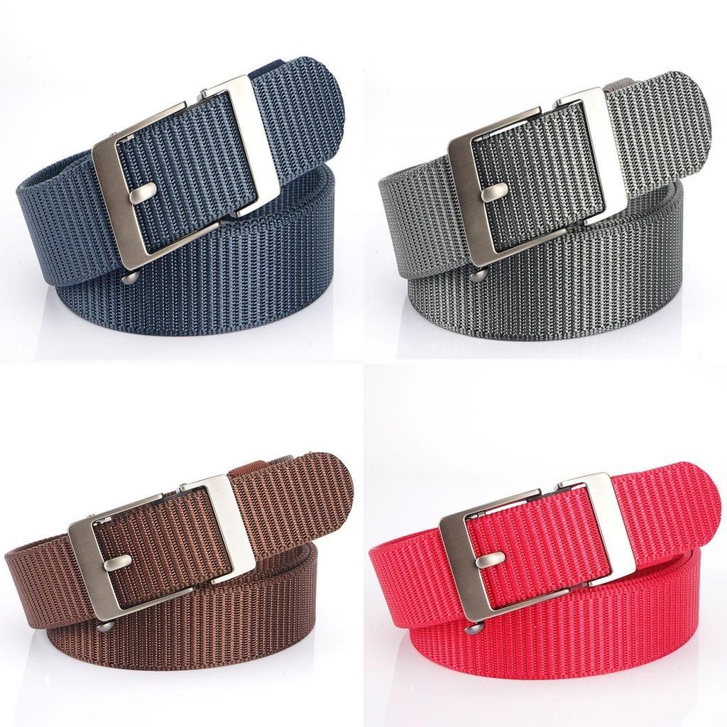 Unisex Belt Versatile And Slimming With Metal Buckle Belt Paired With Jeans