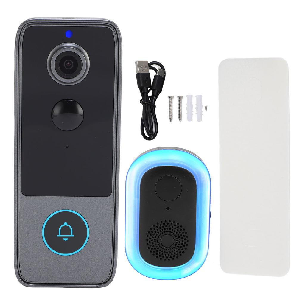 Doorbell Camera Wireless Head To Toe View Intelligent Package Detection 2.4G WiFi Video Doorbell