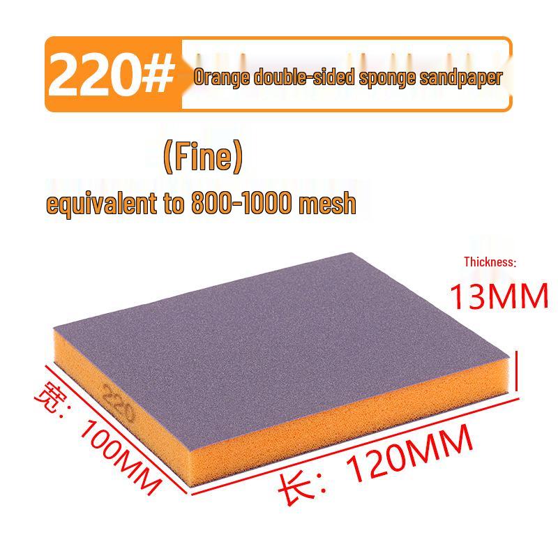 High-Density Sanding & Polishing Sponge for Wood, Metal & Walls