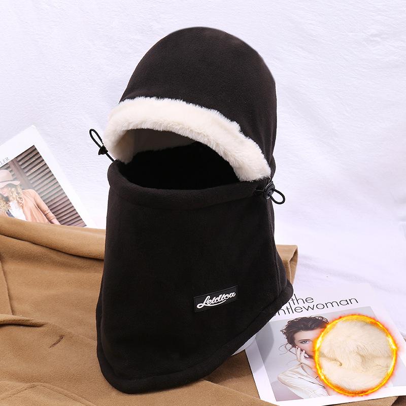 New Fleece Cycling Windproof Mask Fashion Rafa Cap Fleece Thickened Thermal Commuter Ear Cap