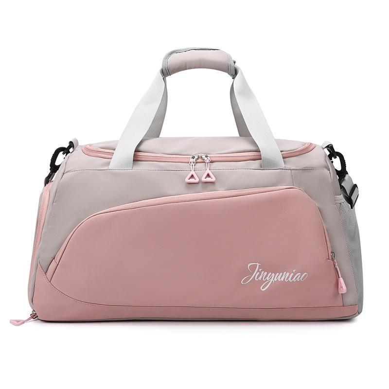 Short-haul travel bag Women's bag Portable business trip Large capacity Lightweight sports Fitness small luggage Birth travel storage bag