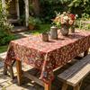Cucina Sala da Pranzo Festa Riunione di Famiglia Rettangolare Cotone Lino Tocco Morbido Lavabile Riutilizzabile Decorazione per la Casa Tovaglia