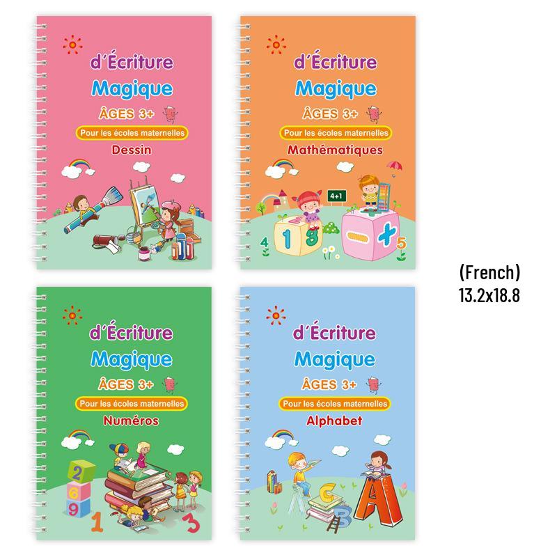 Cross-Border English Transition Calligraphy & Drawing Book for Elementary Students