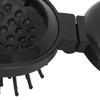 Mini Folding Mirror Hair Brush Home Travel Portable Round Pocket Cushion Hair Brush for Straight Curly Hair