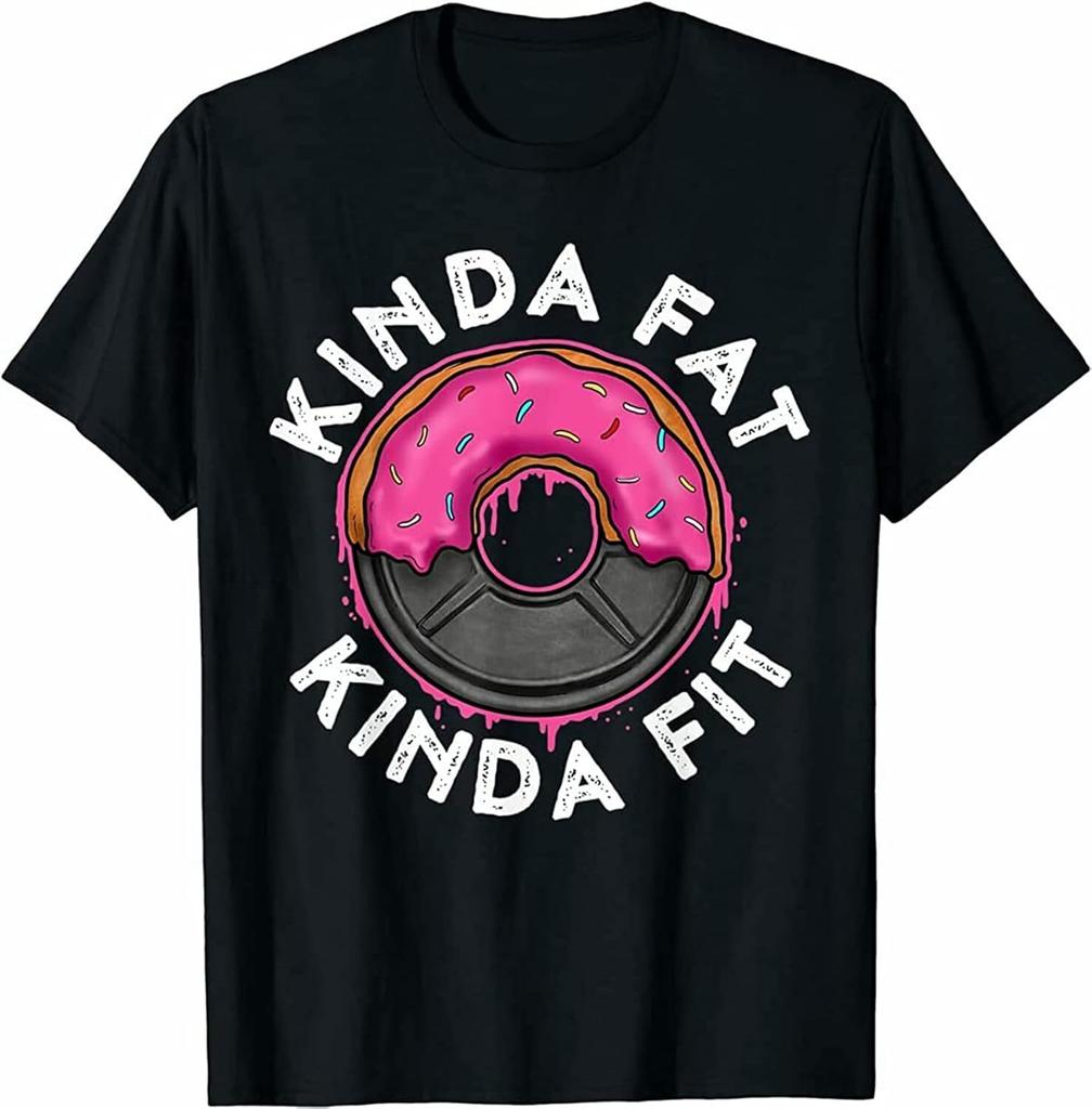 Men's Shirt Workout Kinda Fat Kinda Fit T Shirt