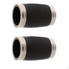 Pack of 2 Adjustable Barrels Pitch Pipes Black for Bb Clarinet Accessory