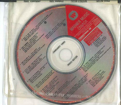 CD РАЗЛИЧНЫЕ Warner Music Canada Январь 1992 PROC92125 WARNER MUSIC CA 1992 Канада Блюз Б/у