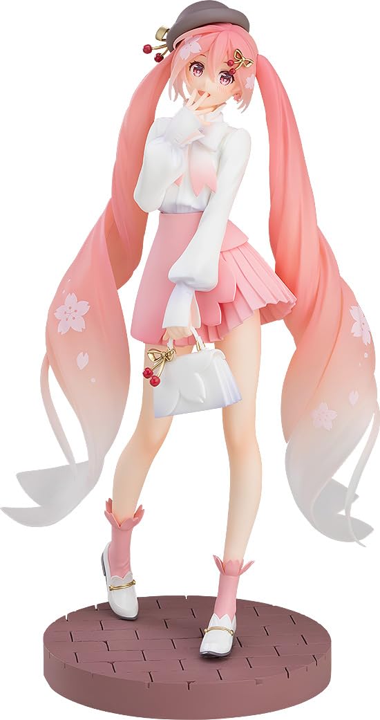 

GOOD SMILE COMPANY VALUE POP UP PARADE Character Vocal Series 01 Hatsune Miku Sakura Miku Cherry Blossom Viewing Coordinate plastic painted finished розовый