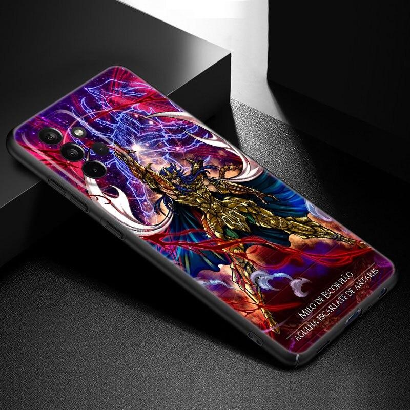Anime Saint-Seiya Telefon Fall Für Samsung Galaxy A21 A30 A50 A52 S A13 A22 A32 A33 A53 A73 5G A11 A12 A31 A51 A70 A71 A72 Abdeckung