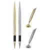 Ballpoint Pen with Base Reception Pen Desktop Pen Counter Service Pen Signature Pen Office Supplies for Bank Hotel