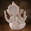 Sandstone Hindu Elephant Statue Ganesha Buddha Sculpture Figurine Home Decor