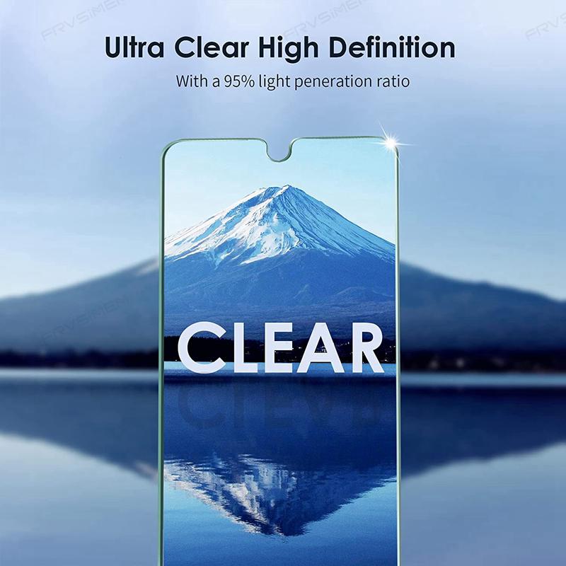 9D celé tvrzené sklo pro Samsung Galaxy A03 A13 A33 A53 A73 M23 M33 M53 Ochranná fólie na displej A02 A12 A22 A32 A52 A72 Čirá fólie