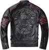 [TONGFANG] Motorcycle Jacket, Men's Jacket, Rider's Jacket, Embroidery, Genuine Leather