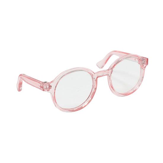 Mini Doll Glasses Small Pets Sunglasses Trendy Round Frame Glasses Doll Eyewear Accessories for Photo Shoots Costume