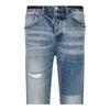 Armani Exchange Mens Distressed Tapered Jeans
