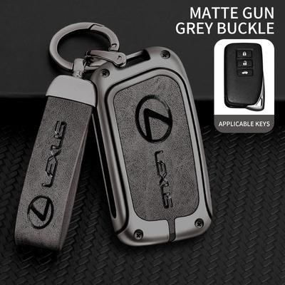 Zinc Alloy Car Smart Remote Key Case Cover Holder Shell For NX 200 NX300H RX 350 450H ES 350 ES 300h Keychain Accessories
