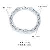 Titanium Steel Bracelet Wind Fashion Stainless Steel Men'S Bracelet Versatile Metal Hand Jewelry