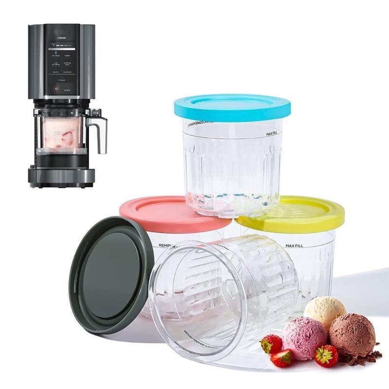 Dessert Ice Cream Pints Cup Yogurt Storage Freezer for NC301 CN305A CN301CO