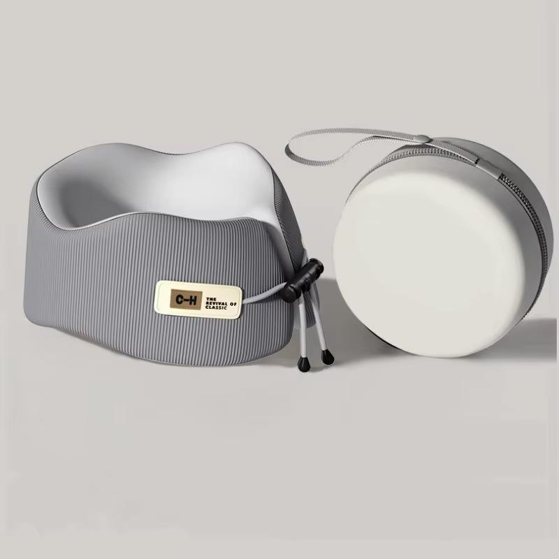 Подушка U-образной формы с эффектом памяти, поддержка шеи во время путешествий, подушка для сна, подушка для плеч, подушка U-образной формы, подушка для шеи во время путешествий в самолете 24x24x12cm