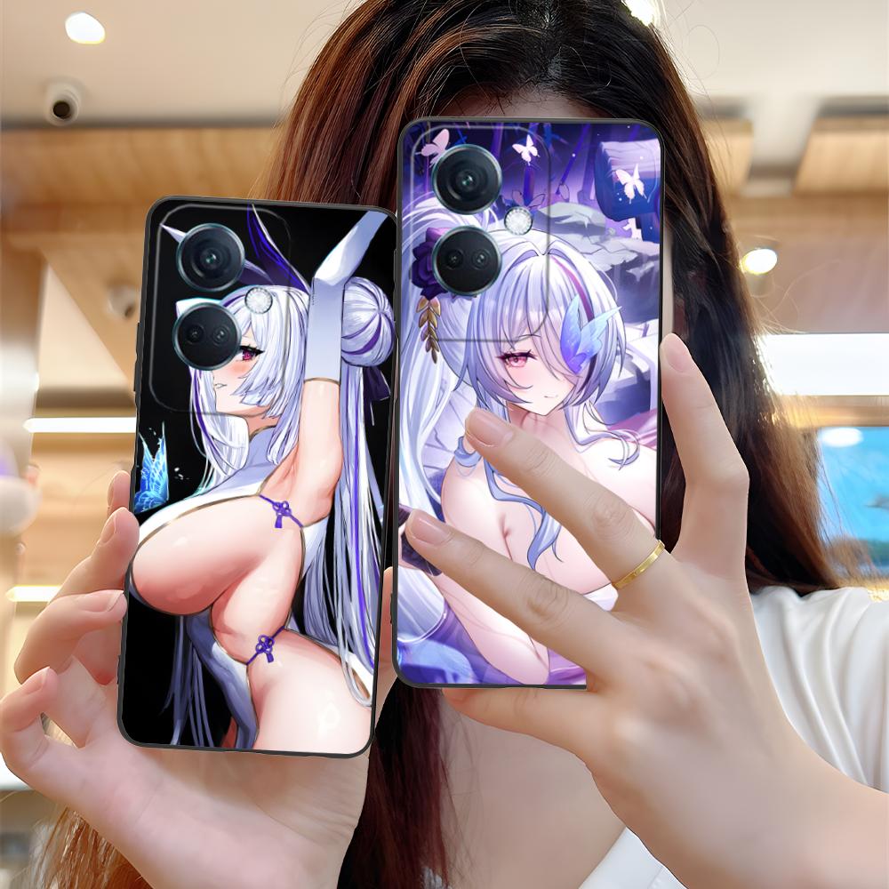 Azur Lane Unzen Matte TPU Mobile Phone Case for OPPO Find X9 X8 X7 X6 X5 X3 X2 Plus s Pro Ultra Lite Colorful Printing Cover