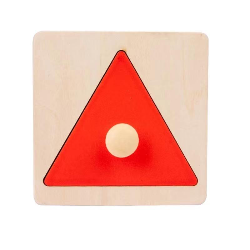 Montessori Bunte Geometrie Greifen Bord Holz Spielzeug Verriegelt Greifen Form Sortierung Bord Spielzeug Für Baby Pädagogisches Kinder Geschenke