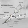 Stainless Steel Multi-purpose Kitchen Shears with Scale & Bone Scraper