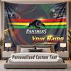 Custom Name Text Tapestry Penrith Panthers Personalized Polyester Wall Tapestry For Bedroom And Room