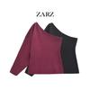 ZARZ Women's Asymmetrical Knitted Top 2142108 - European & American Classic Fashion Style.