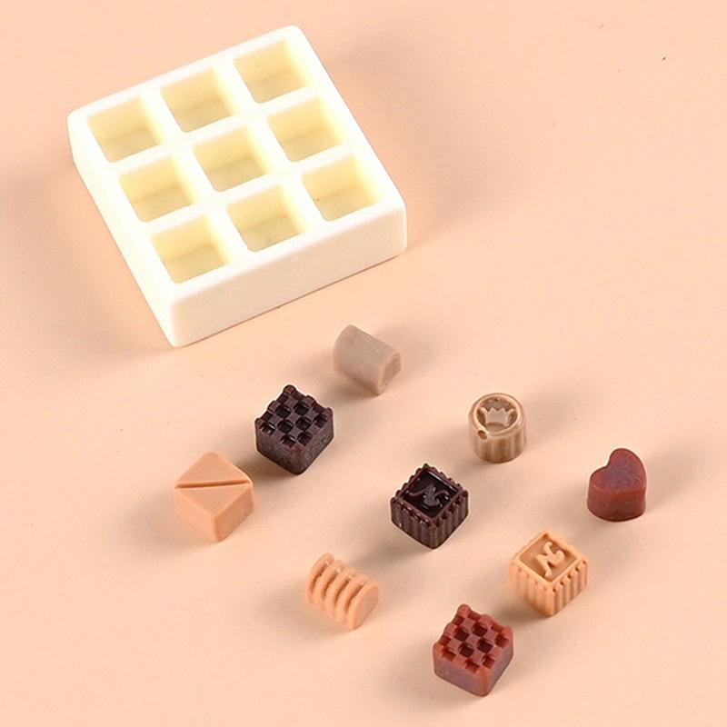 Miniature Food Play Cake Platter Cream Glue Diy Material Children'S Play House Accessories