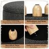 Round Footstool, Practical Storage Stool, Shoe Stool, Step Stool (Only with Shoe Stool)