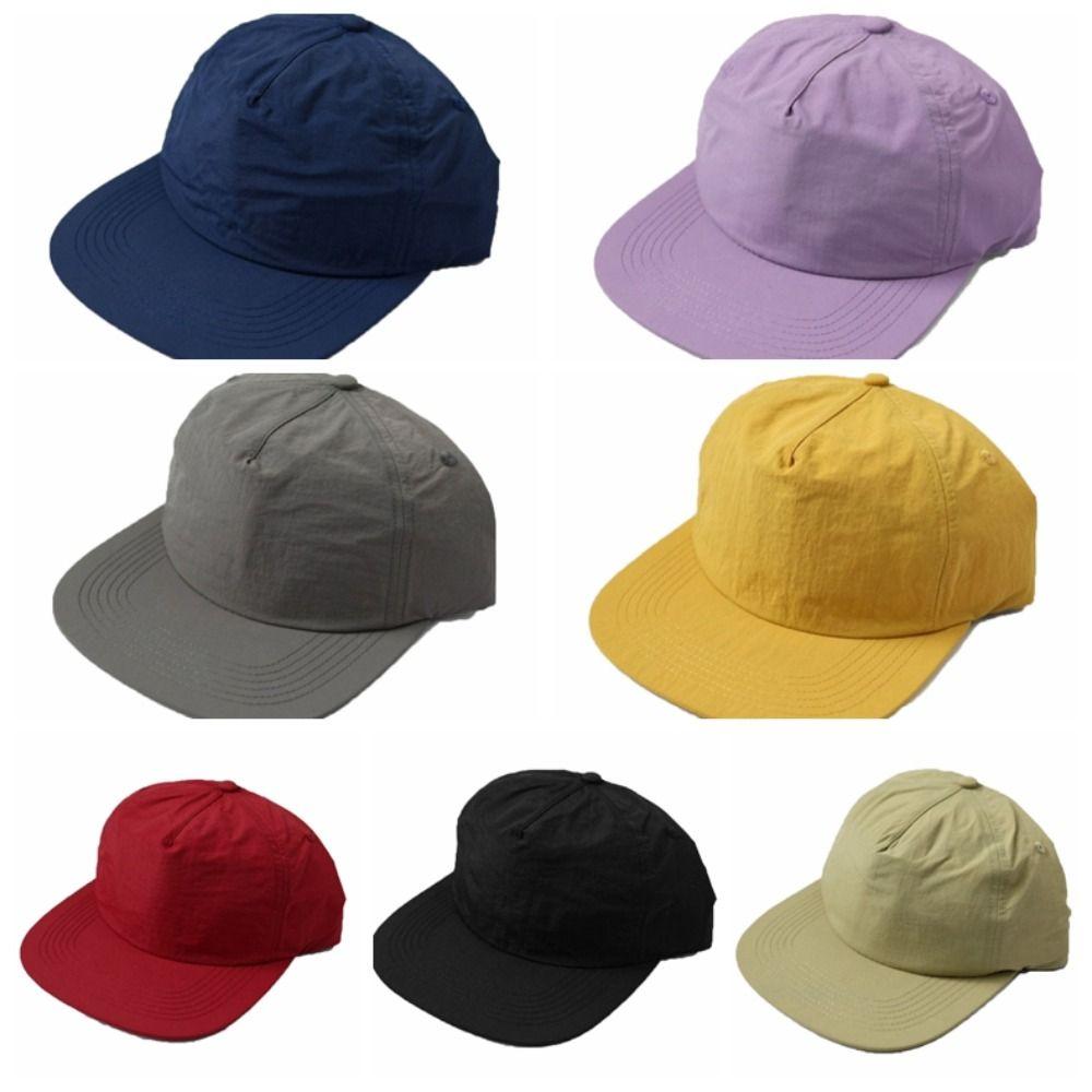 Atmungsaktive Baseballkappe mit Sonnenschutz Leichter Sport-Sonnenhut Modische Schirmmütze Herren