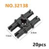MOC Blocks DO IT YOURSELF Technical Parts Axle Pin Connectors Construction Bricks 32034 3 32014 2853 3713 57515 14720 87082 Learning Toy