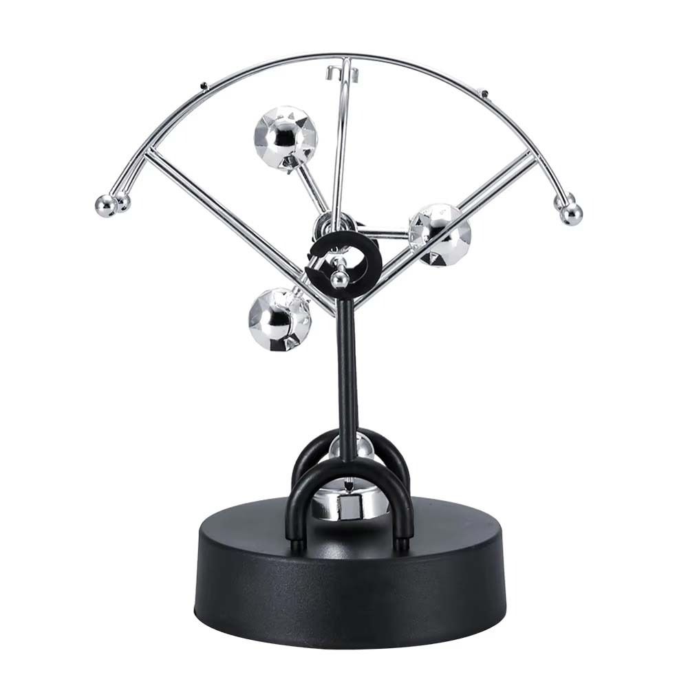Home Decoration Pendulum Ball Figurine Rotating Perpetual Science Pendulum Toy  Living Room