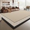 Light Luxury Advanced Faux Cashmere Circular Pile Floor Mat Waterproof Non Washable Wipeable For Living Room Bedroom Sofa