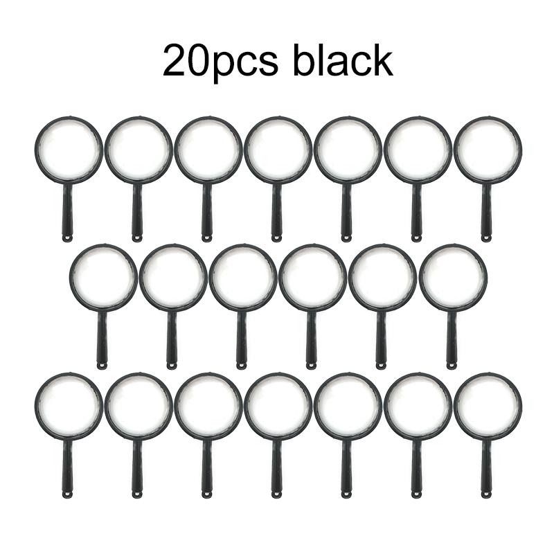 10/20/50pcs Mini Magnifying Glass Handheld Portable School Outdoor Use Scientific Supplies Students Observation Tools TMZ