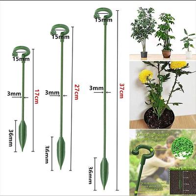10pcs Plant Support Potted Fixing Tool Reusable Garden Flower Holder for Succulents Vegetables Vine Climbing Bracket.