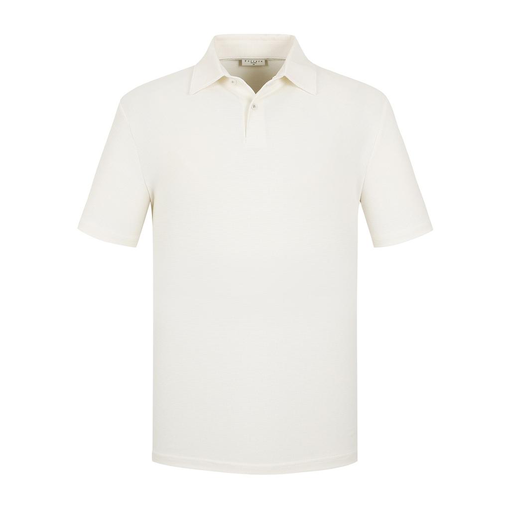 FERRAROMILANO Two-Tone Jeri Tee Ivory (Am0Ftty20361)