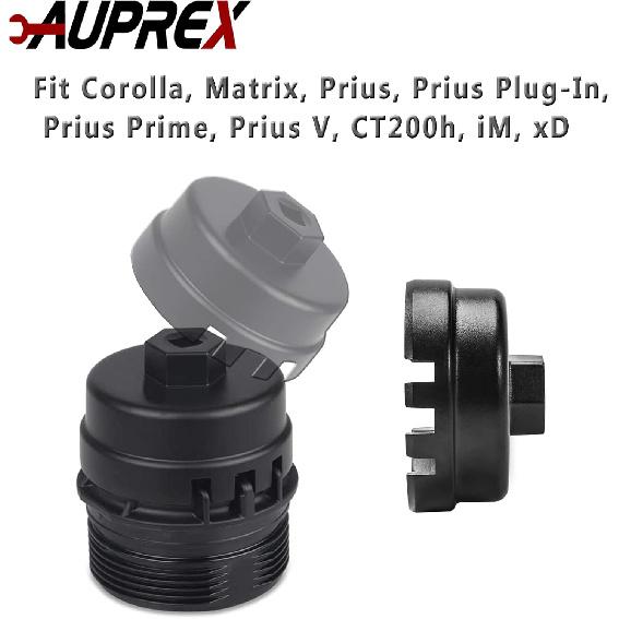 Oil Filter Wrench Tool For Toyota Corolla, Prius, Prius Prime, Prius V, Matrix, CT200H, Scion IM/IQ/XD With 1.8 Liter Engines, 64Mm 14 Flute Cup