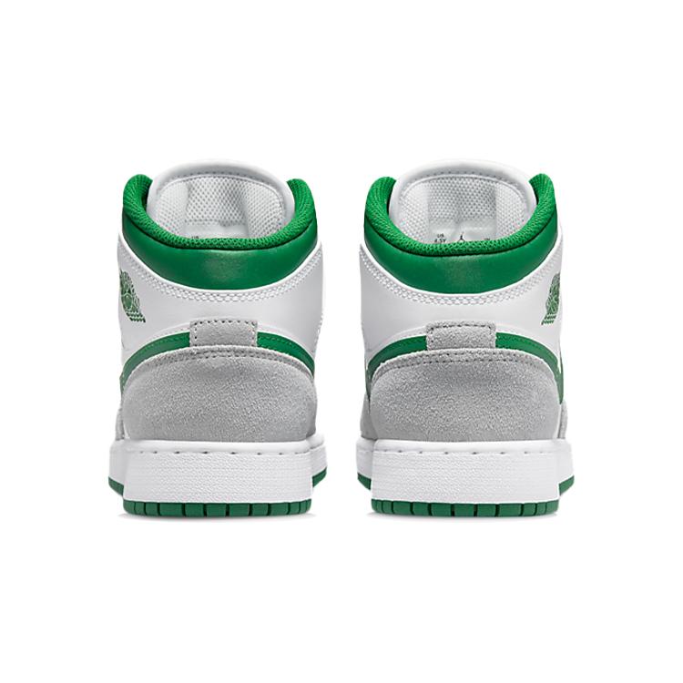 Jordan 1 Mid SE White Pine Green Smoke Grey GS DC7248-103
