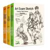Video Sync: 3 Figurative Sketching Tutorials & Practice Books for Art Exams - Line Drawing & Human Anatomy