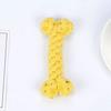 Dog Rope Toy Bone Shaped Dog Chew Toy for Teething Training Interactive Play Cotton Rope Pet Toy for Small Medium Dogs