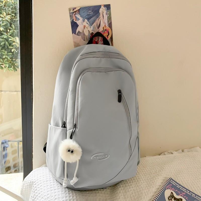 Versatile Waterproof Nylon Backpack With Padded Straps And Spacious Interior