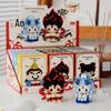 Nezha Ao Bing Dragon King Anime Figurine Building Blocks, Compatible with Lego, Educational Toy Ornament
