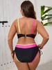 Sexy Damen Zweiteiliger Badeanzug Bedruckte Bademode Vintage Badeanzug Sommer Strandmode Tie Dye Bikini