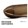 [Same as in the mall] 26 year spring new fashionable retro patchwork bow thick heel comfortable and elegant women's single shoes