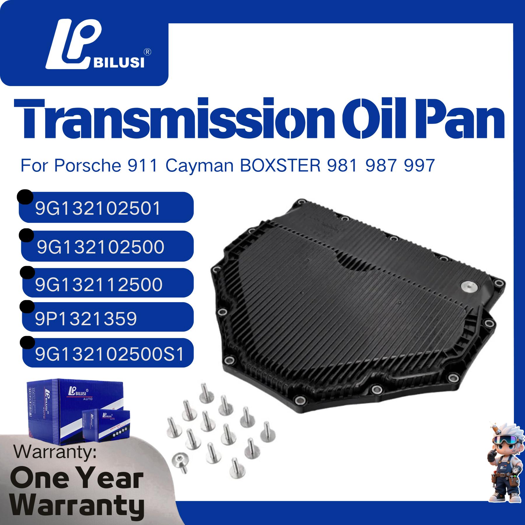 9G132102501 Transmission Oil Pan for Porsche 911 Cayman BOXSTER 981 987 997 9G132102500 9G132112500 9P1321359 9G132102500S1 1Set