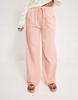 Nelly Orange Loose Linen Pants Pr3 Ng5__S