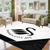 Covor din Catifea Cristal cu Design Swansea City Covoraș Decorativ Moale pentru Dormitor Intrare