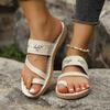 Summer Women Sandals Peep Toe Floral Sandals Comfortable Designer Slippers Outdoor Retro Lightweight Shoes Woman Slides Women